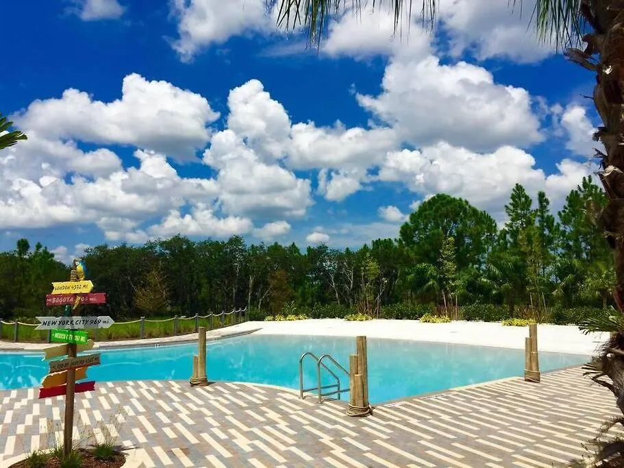 Beautiful Townhouse With Pool Close To Disney Davenport Hébergement de vacances